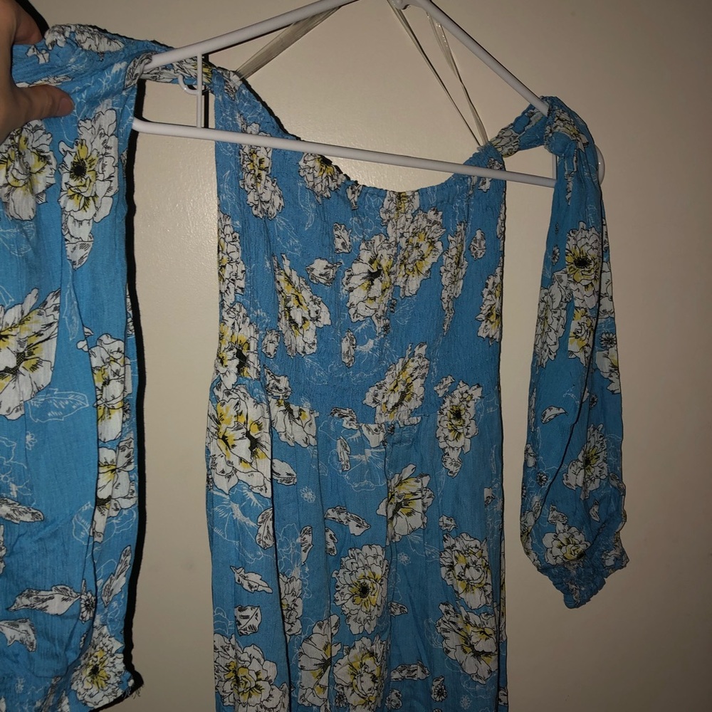 Floor length summer dress